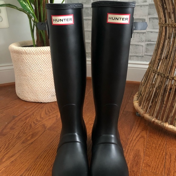 Hunter Shoes - Hunter Original Tall Black Wellington Boots